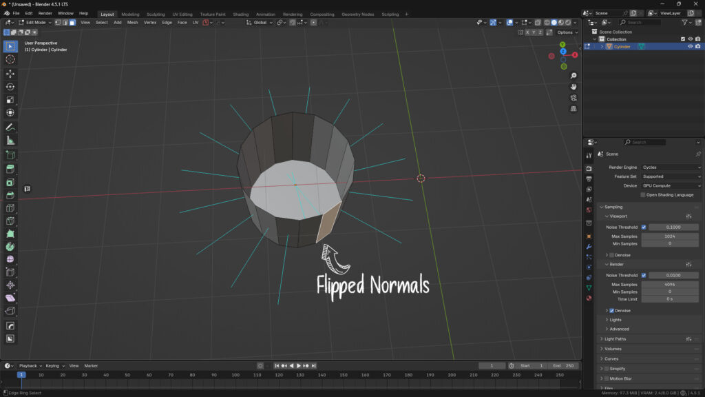 Fliped Normal 3D Normals Explained - 3DSkillUp