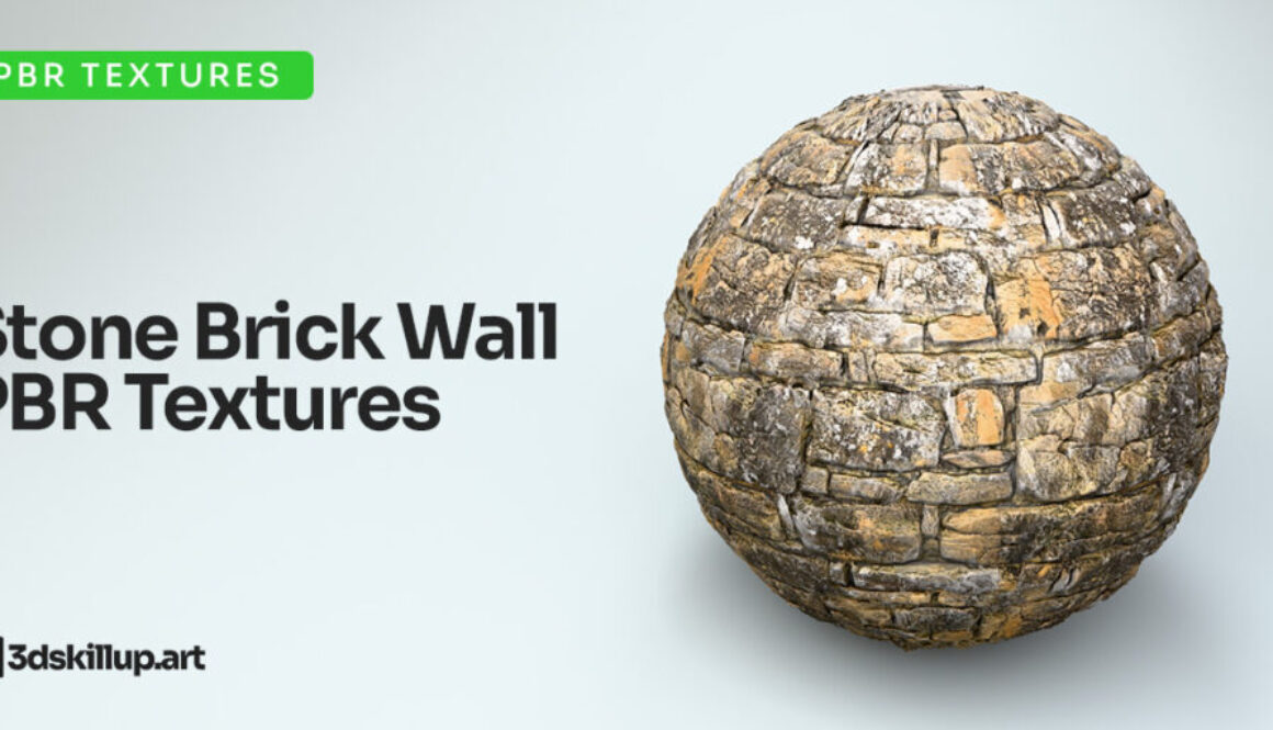 Stone Brick Wall Pbr Texture