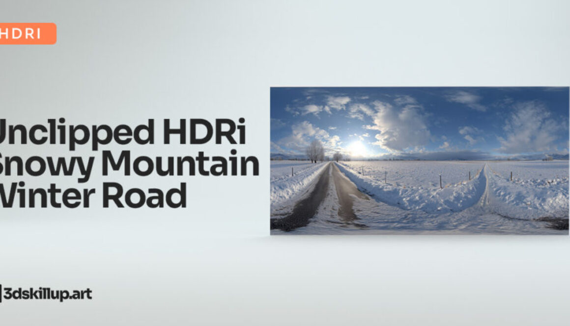 Snowy Mountain Winter Road