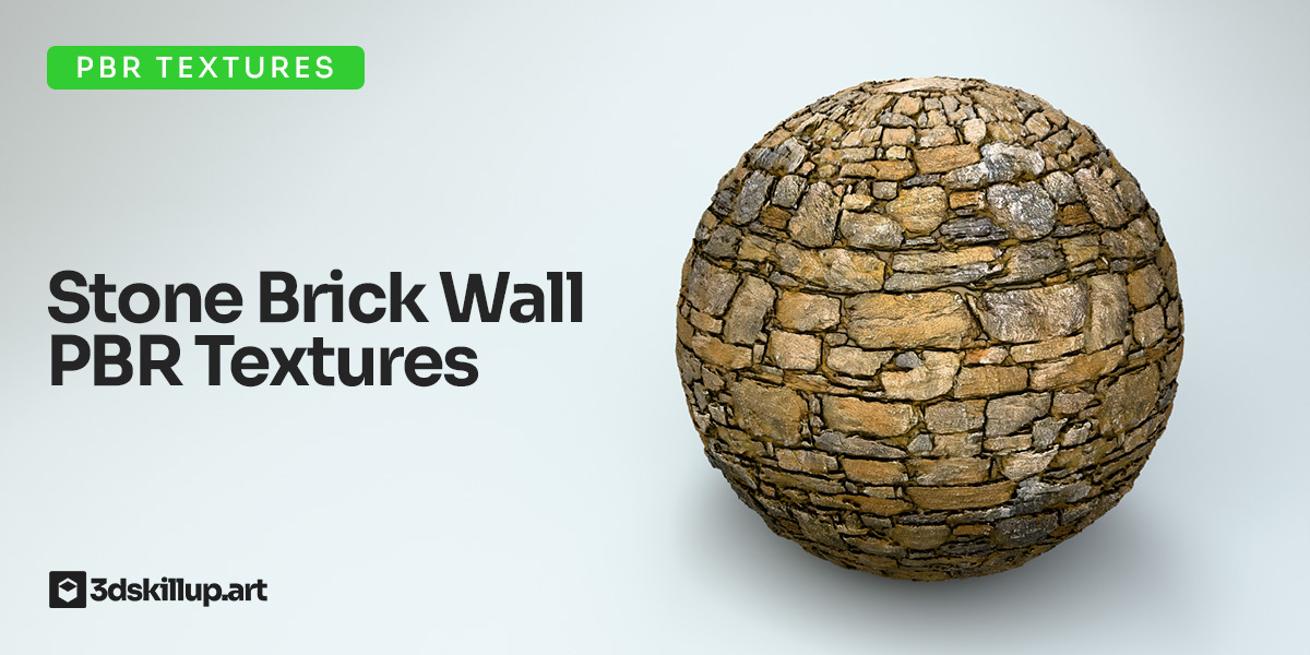 Stone Wall Blocks Pbr Texture