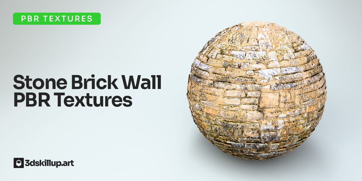 Weathered Stone Wall Pbr Texture