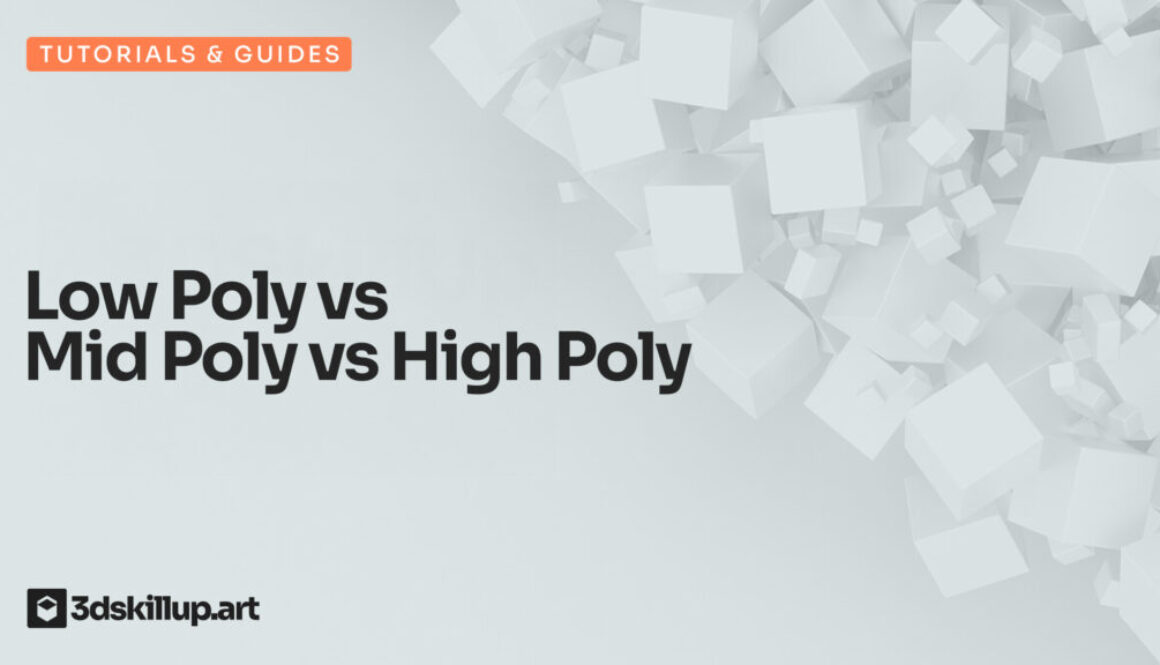 Low Poly vs Mid Poly vs High Poly