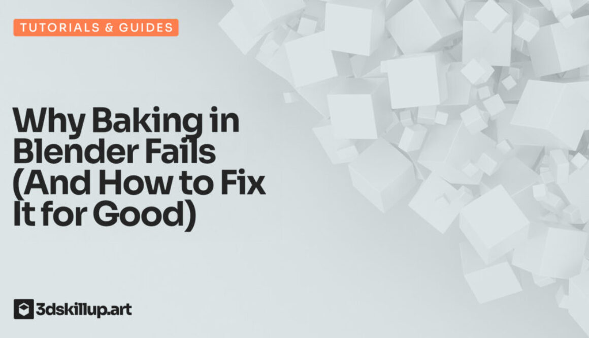 Why Baking in Blender Fails (And How to Fix It for Good)