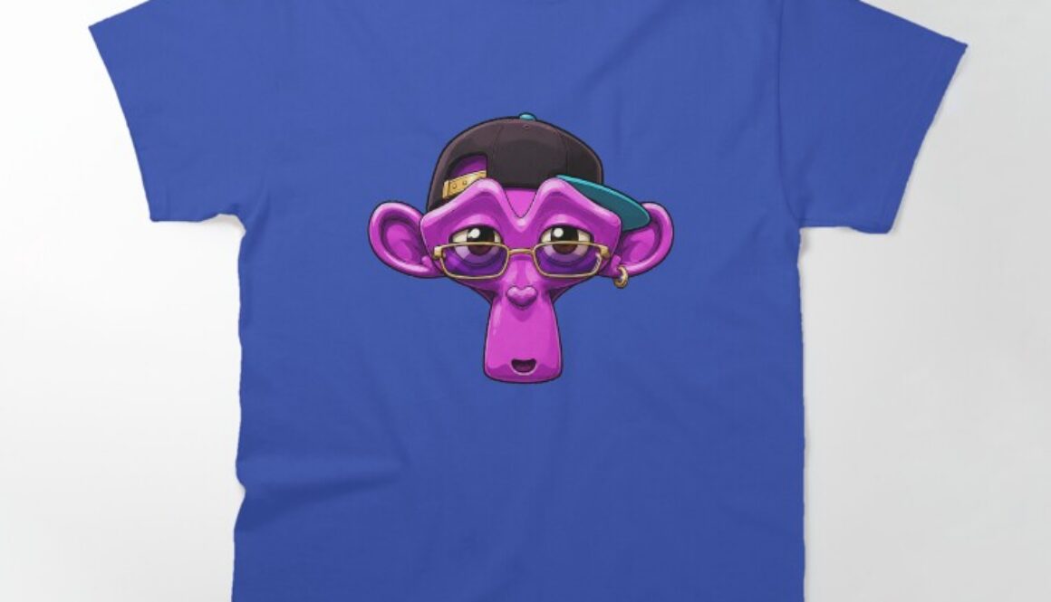 Hip Hop Monkey T-Shirt for 3D Artists