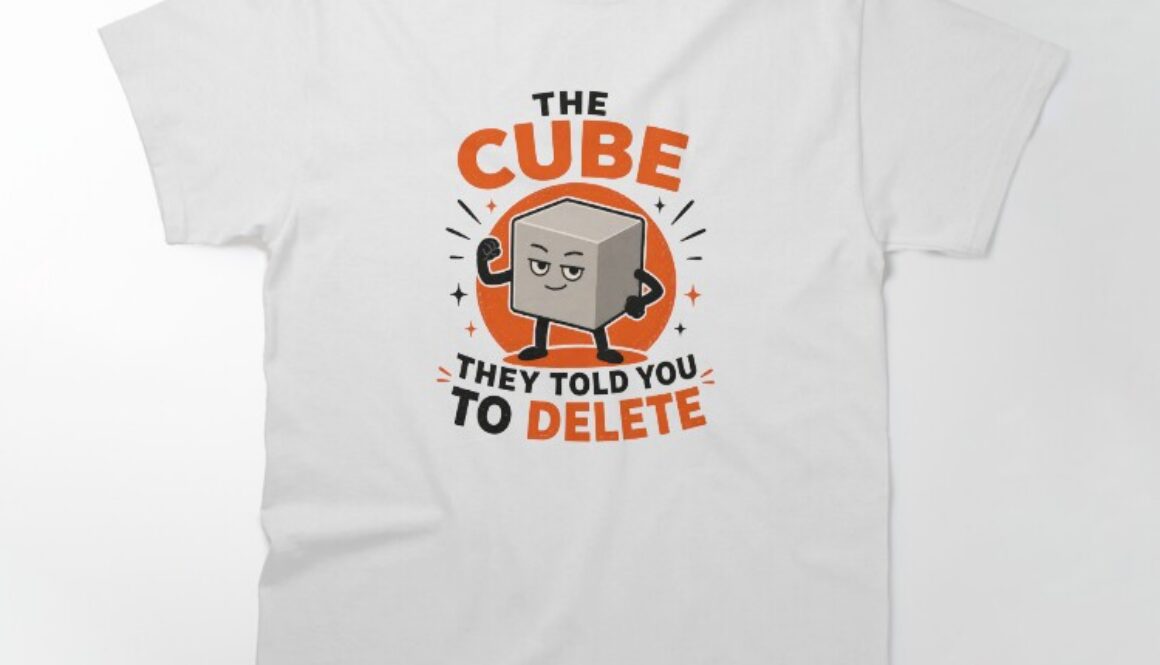 The Cube They Told You To Delete T-Shirt