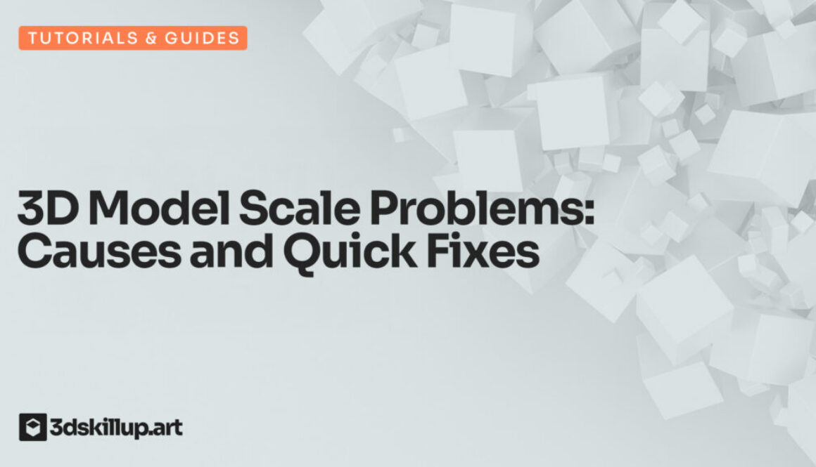 3D Model Scale Problems: Causes and Quick Fixes