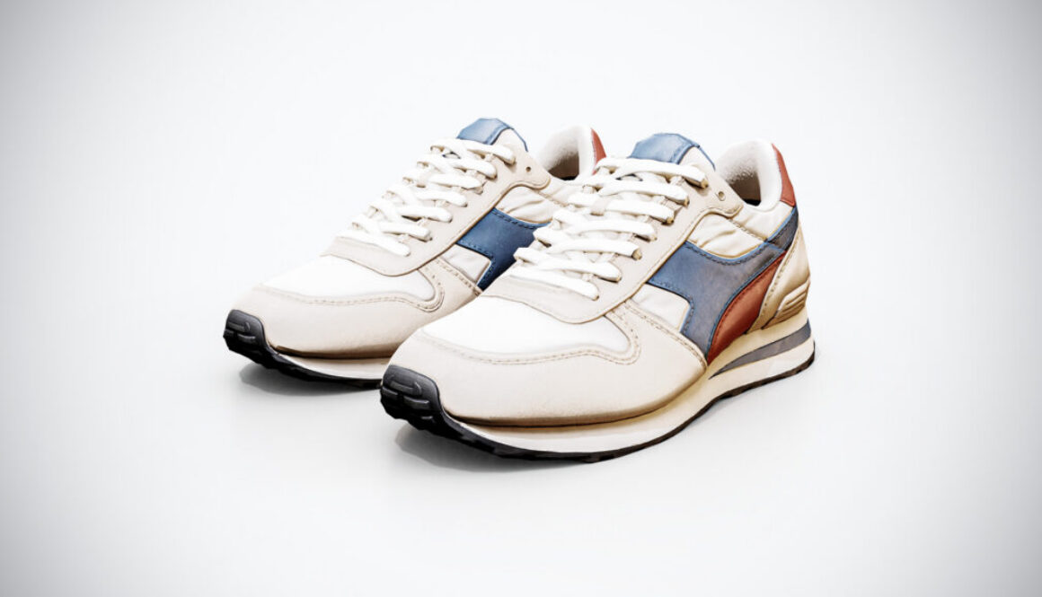 Vintage Sneakers 3D Model for Unity URP