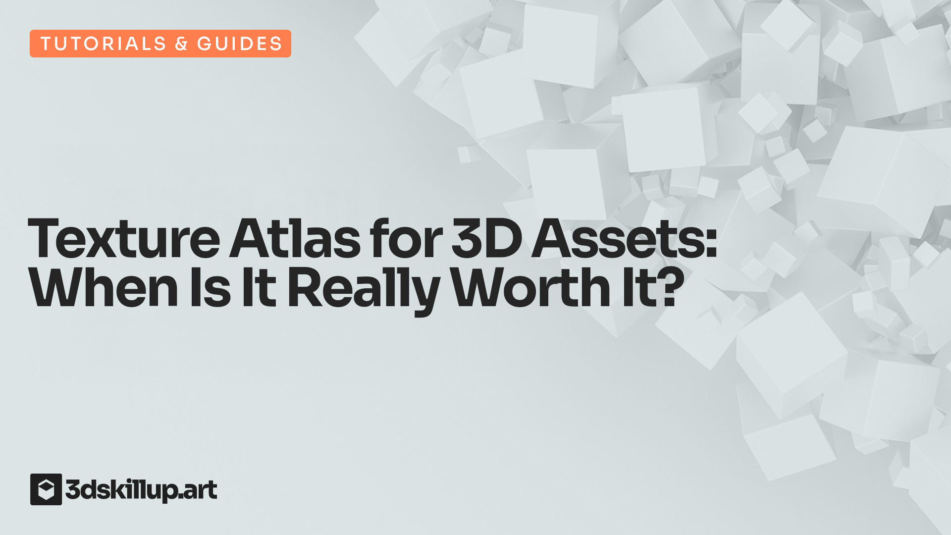 Texture Atlas for 3D Assets: When Is It Really Worth It?